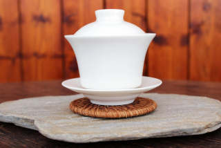 Porcelánový Gaiwan 'vysoký' 80ml